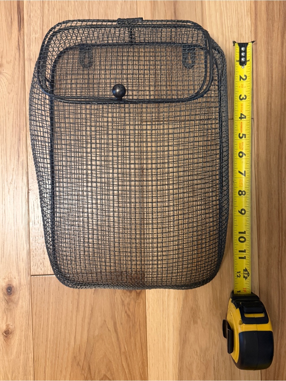 Decorative Wire Mesh Basket / Wall Organizer / Accessory Box
